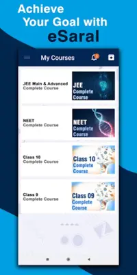 eSaral -JEE NEET 9-10 Prep App android App screenshot 6